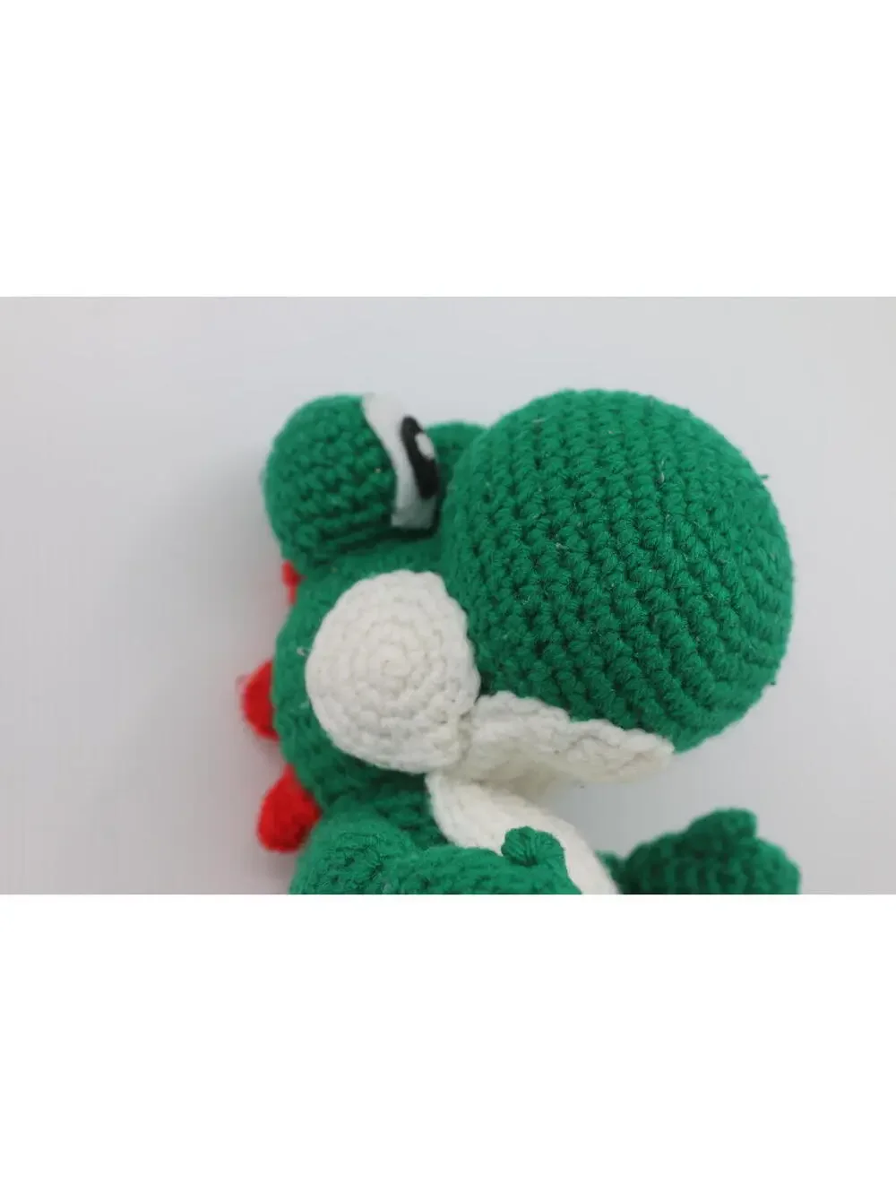 Toys | Super Mario Bros Green Yarn Yoshi Woolly Crochet Plush Handmade ...